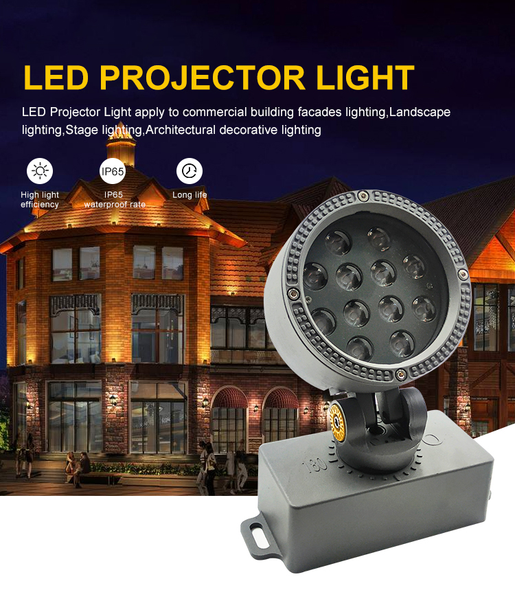 Led lawn spotlight floodlight