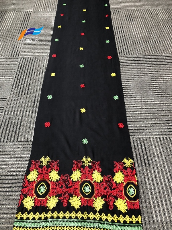 100% polyester wool peach fabric and emb