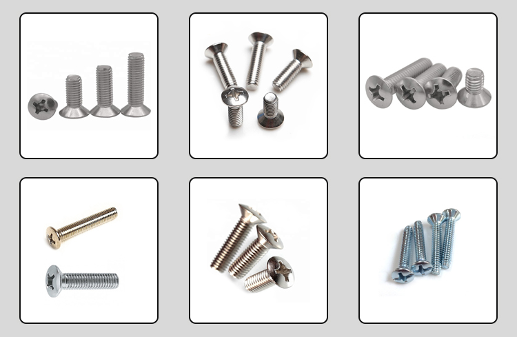 raised countersunk head screw