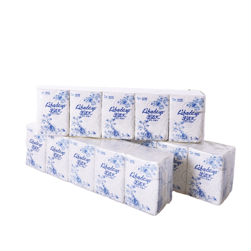 A pack of eight mini pocket tissues