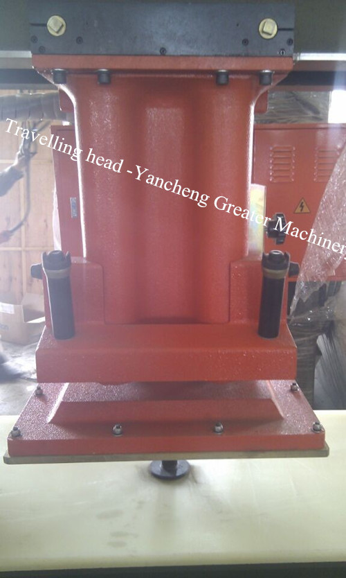 50t Hydraulic Travelling Head Cutting Machine for Shoes Making
