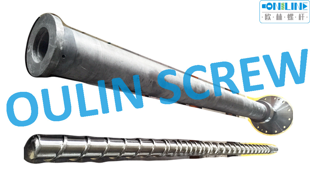 90mm, L/D=26 Screw and Barrel for PE Film Blowing Extrusion