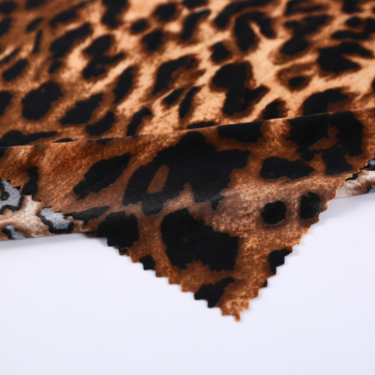 Hot Selling Fashionable Leopard Print Fabric Hot Selling Fashionable Leopard Print Fabric