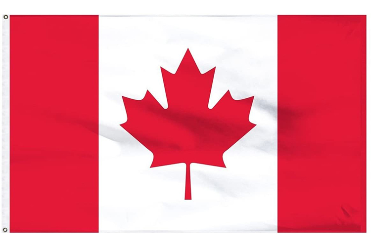 Canada Printed National World Flag