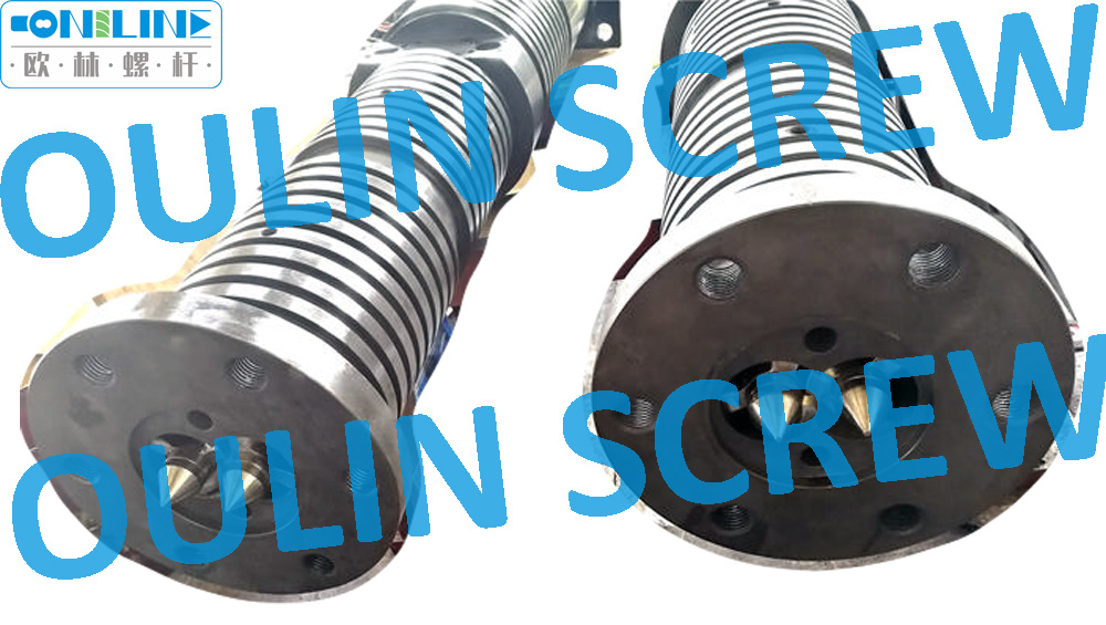 Kraussmaffei Kmd2-70kk Twin Conical Screw and Barrel for PVC Extrusion