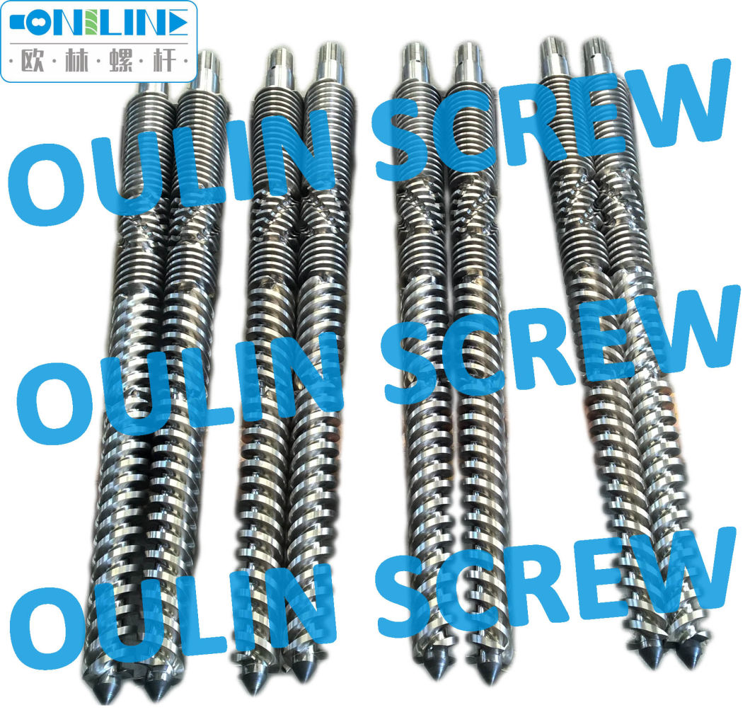 65/120 Double Conical Screw Barrel for PVC Foam Board