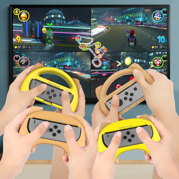 Steering Wheel Controller Hand Grip Kit for Nintendo Switch 