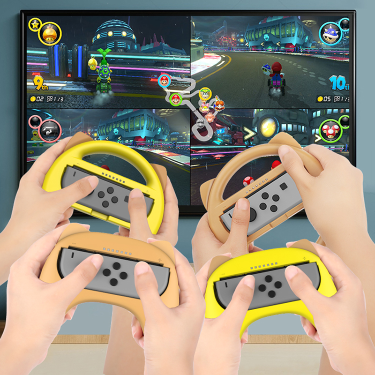 Steering Wheel Controller Hand Grip Kit for Nintendo Switch Steering Wheel Controller Hand Grip Kit for Nintendo Switch