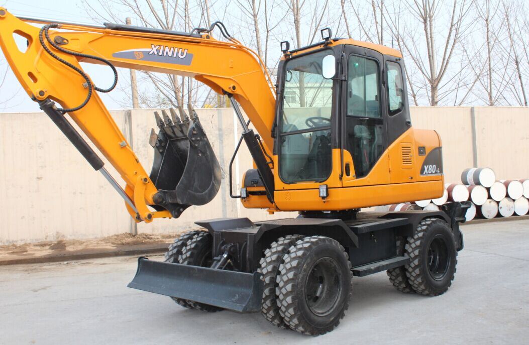 Excavator X80-L, Middle Wheel Excavator