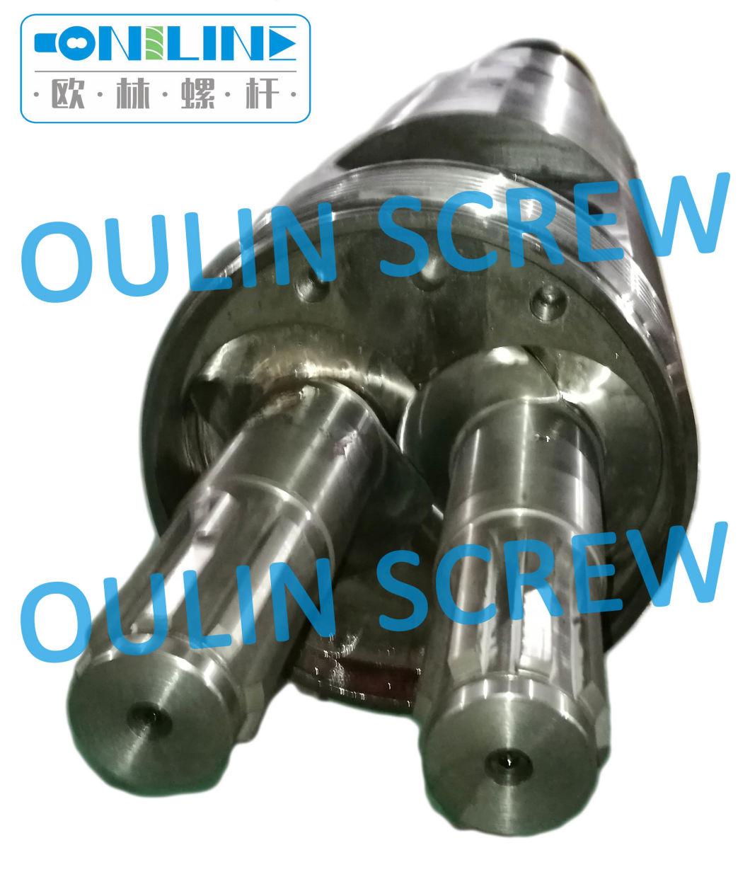 SJSZ 65/132 Bimetallic Twin Conical Screw Tarrel für PVC -Rohr (PVC+40% CACO3)