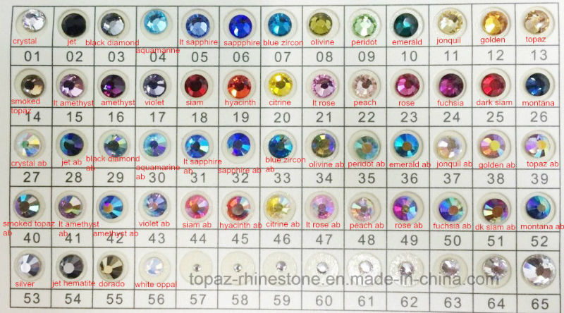 Colbat Strass Wholesale Nail Product China Nail Art Rhinestone (FB-Colbat)