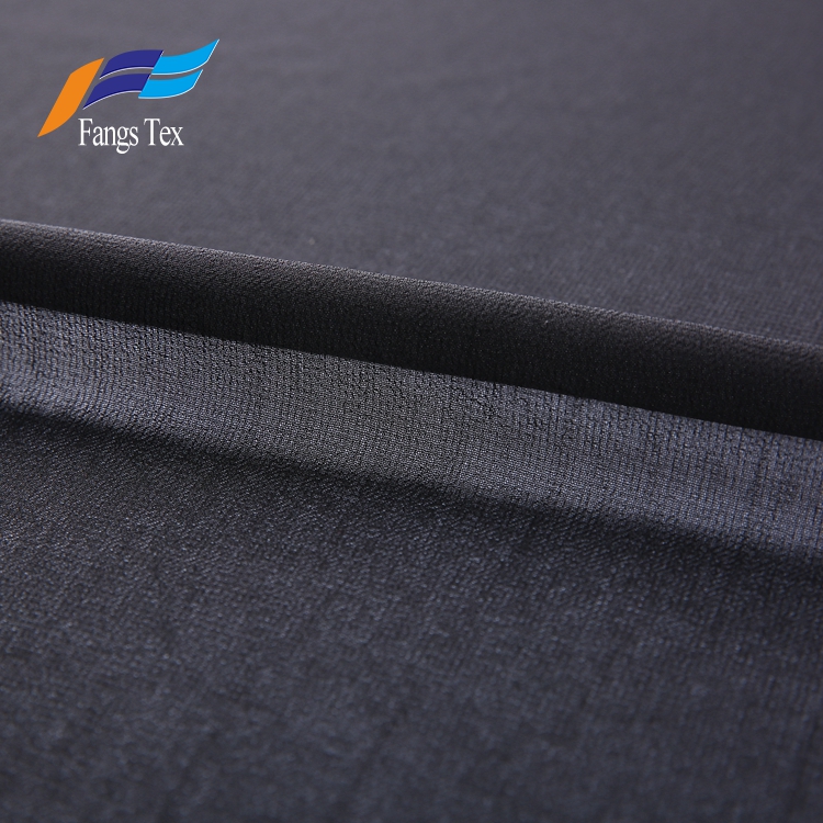 100% Polyester Nida Woven Formal Black Abaya Fabric