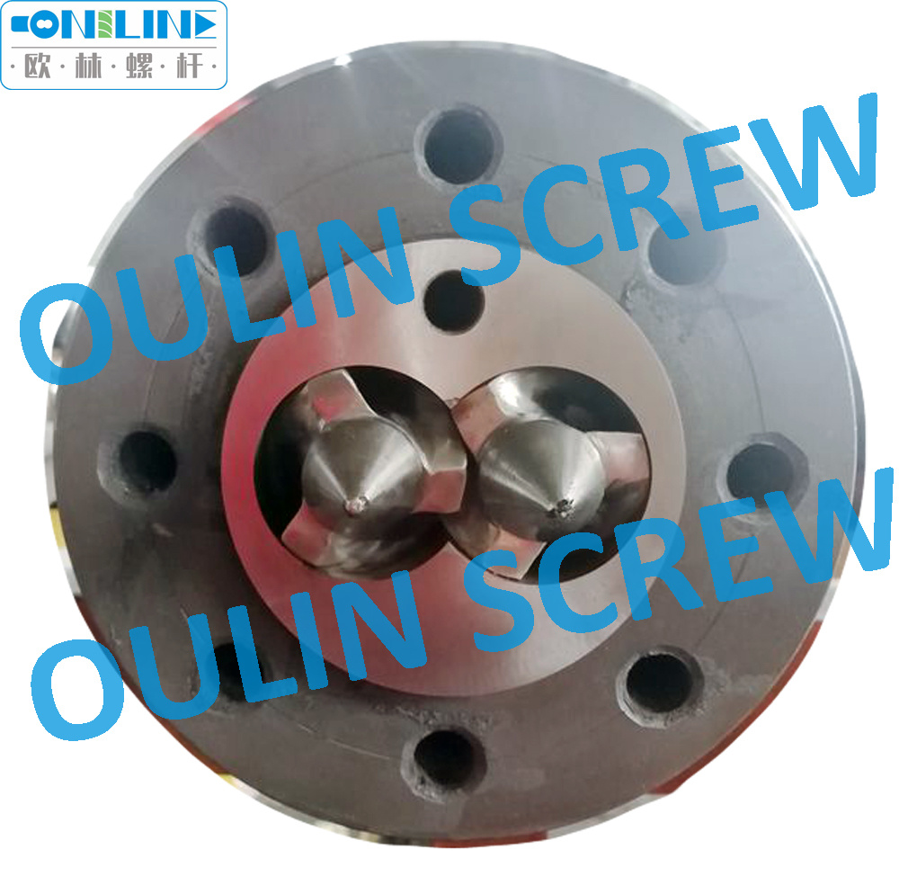 45/90 Double Conical Screw and Barrel for PVC Pipe Extrusion