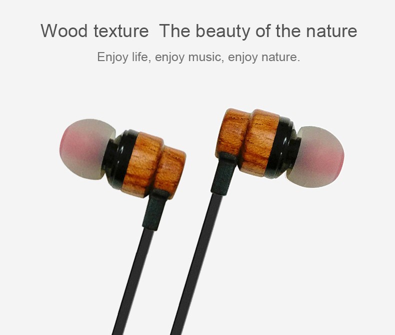 Wooden headset