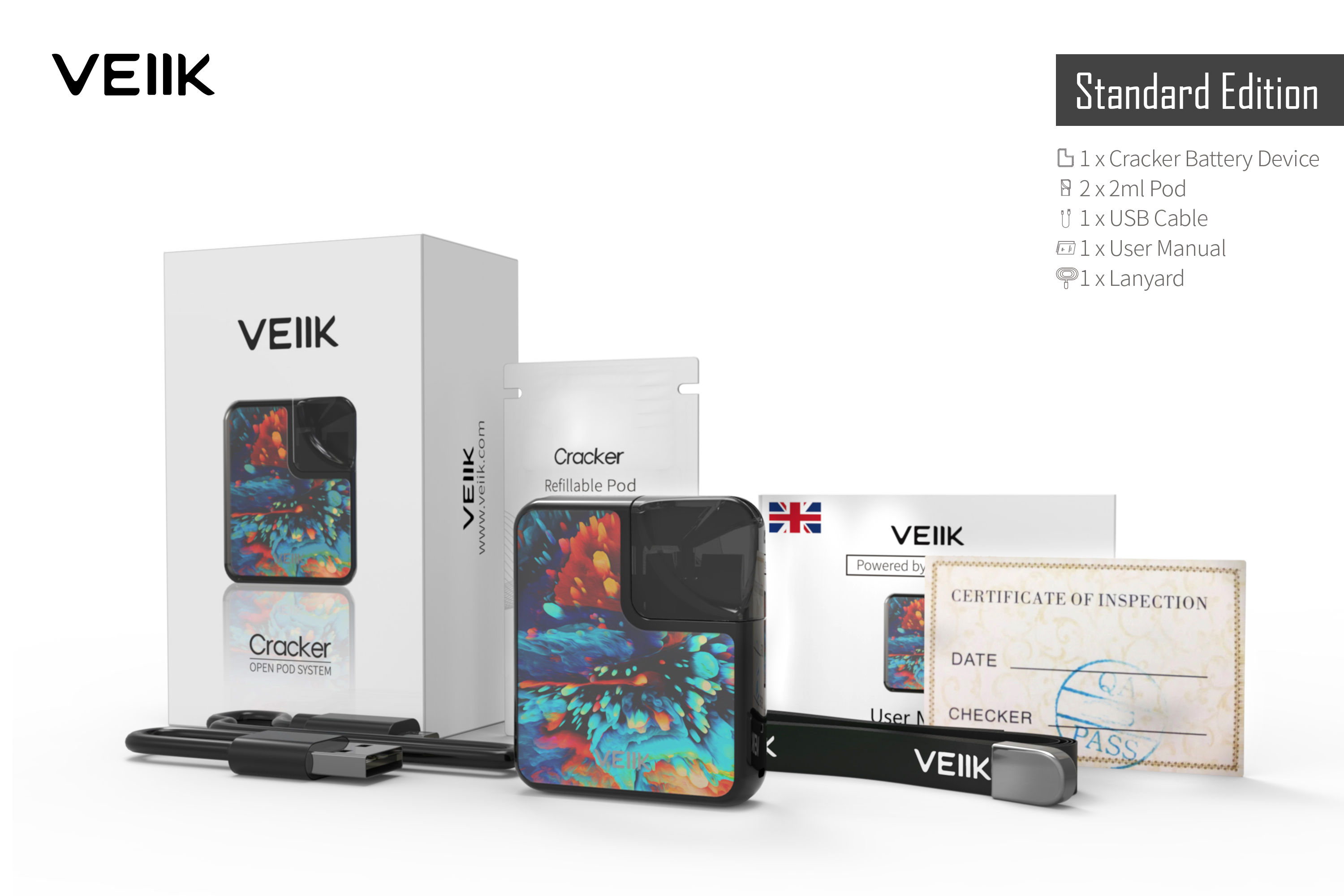 Open Pod System E Cigarette 