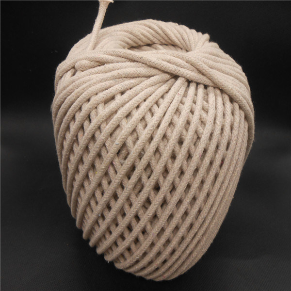 White Cotton Rope Cotton String Cotton Twist Rope Braided Rope