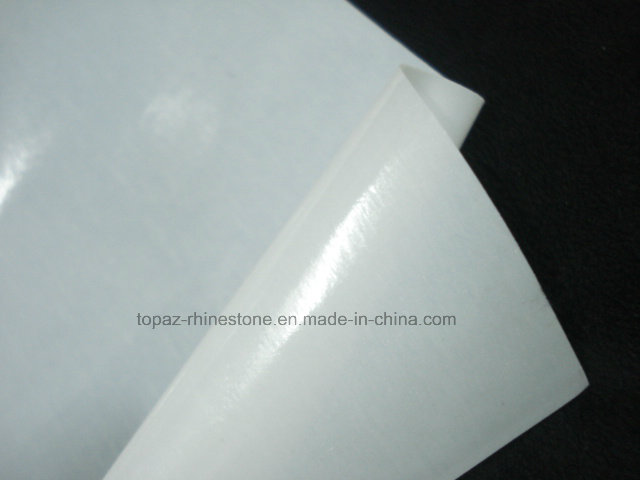 Embroidery Fabric Laminated Po 0.08mm Hot Melt Adhesive Backing Film (HF-PO 0.08mm)