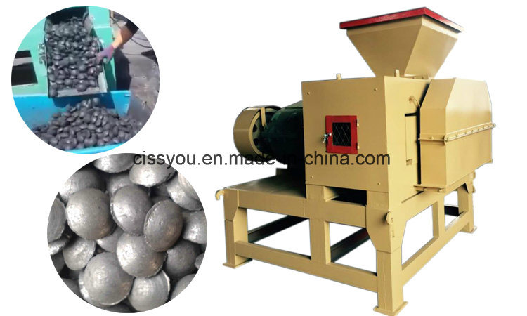 China Wood Sawdust Charcoal Briquette Pellet Press Extruder Machine