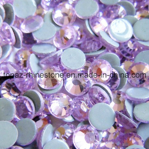 Best Shining Hot Fix Rhinestone Preciosa for Bag (SS10 Violet/4A grade)