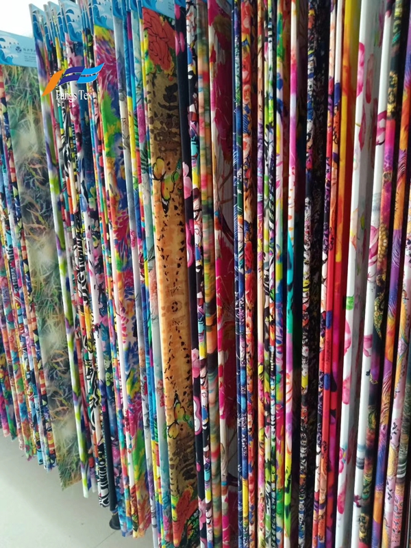 Wholesale 100% Polyester Floral Printed Chiffon Fabric 2