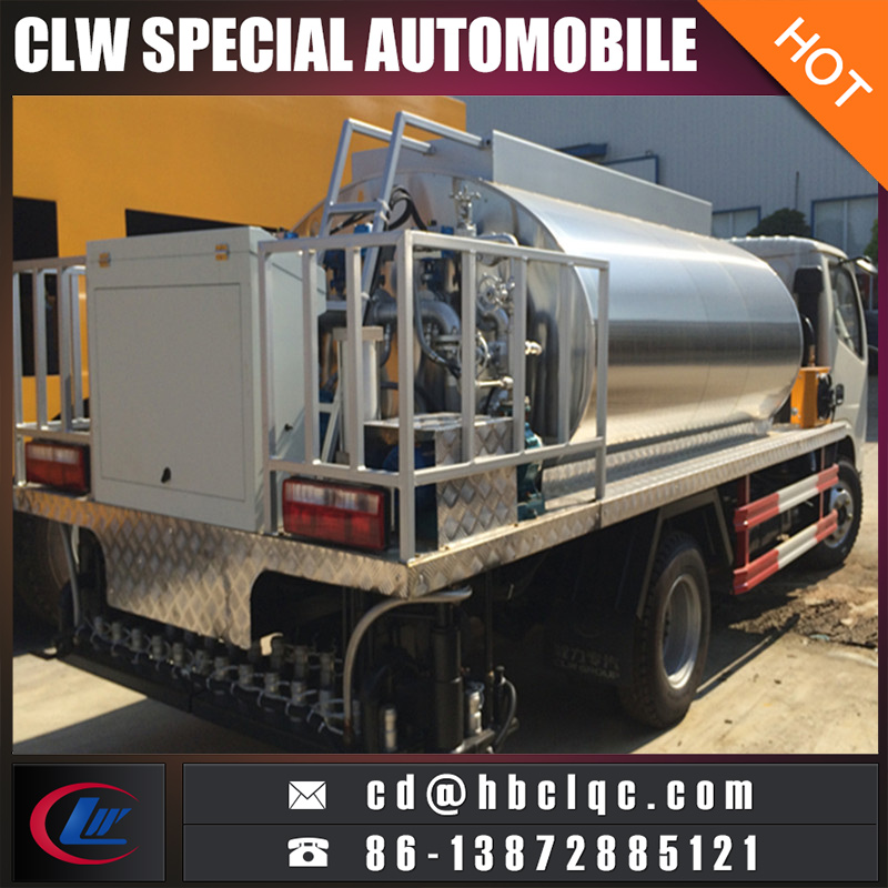 3t 4ton Asphalt Distributor Asphalt Transport Tank Truck Asphalt Paver