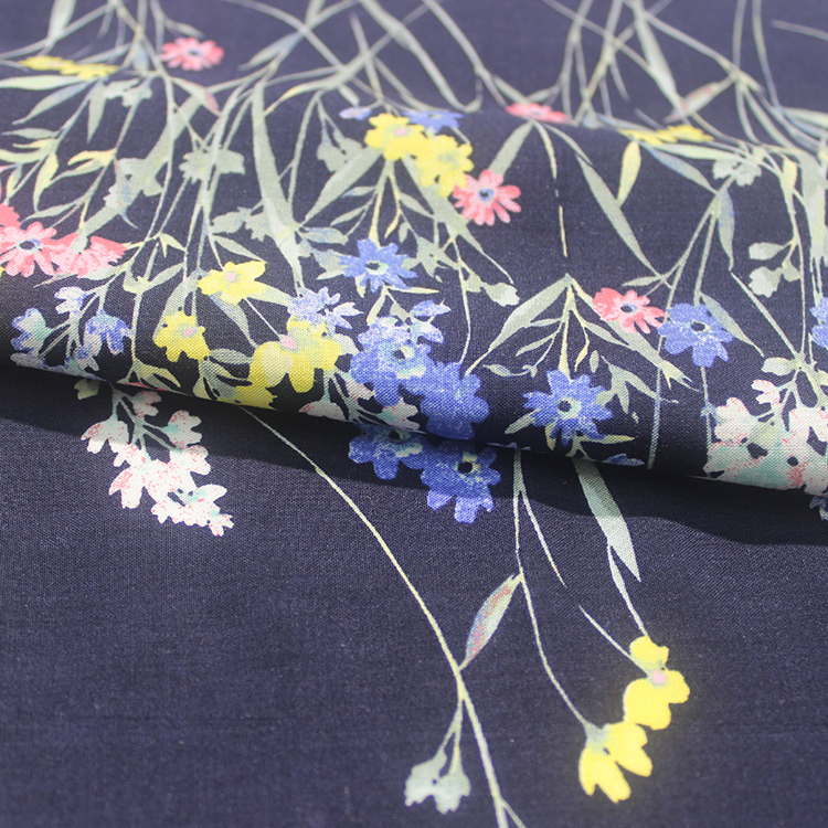 100%  printed rayon fabric
