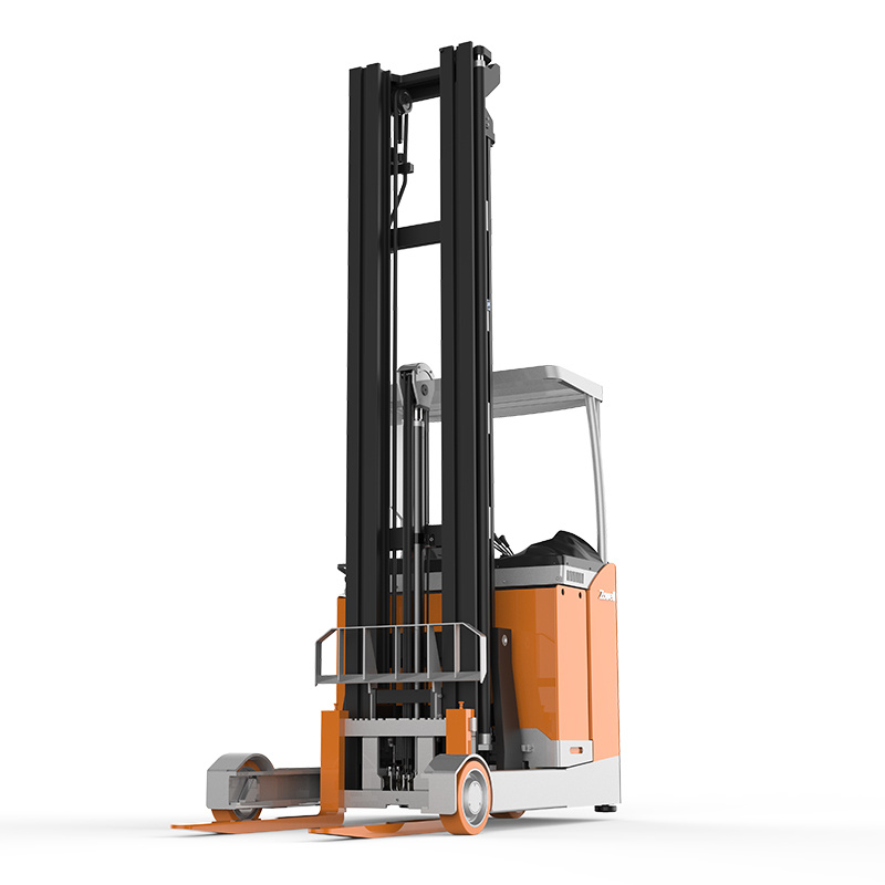 CE Electric Reach Truck with 7.2m Lifting Height Hot Sale Zowell Can Be Customized