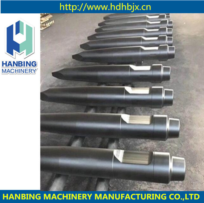 Servicio de ventas de alta calidad proporcionado y construcción Industrias aplicables Cincel para martillo hidráulico
