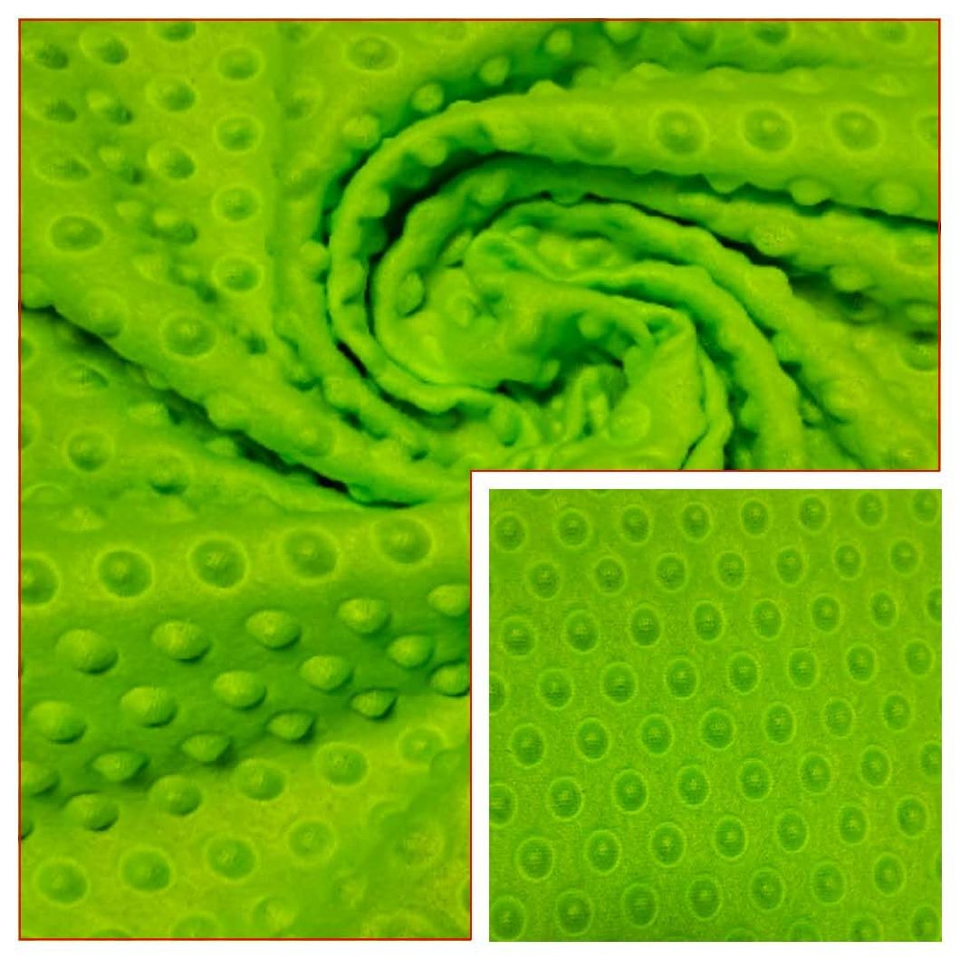 100% Polyester Polar Fleece with Embossed Fabric