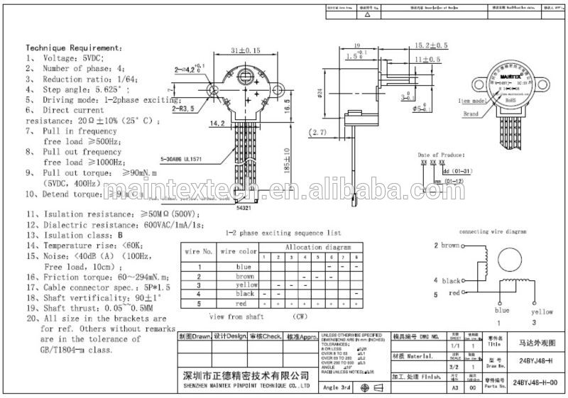 Stepper Motor for Intelligent Lock, Micro Linear Stepper Motor, Stepper Motor