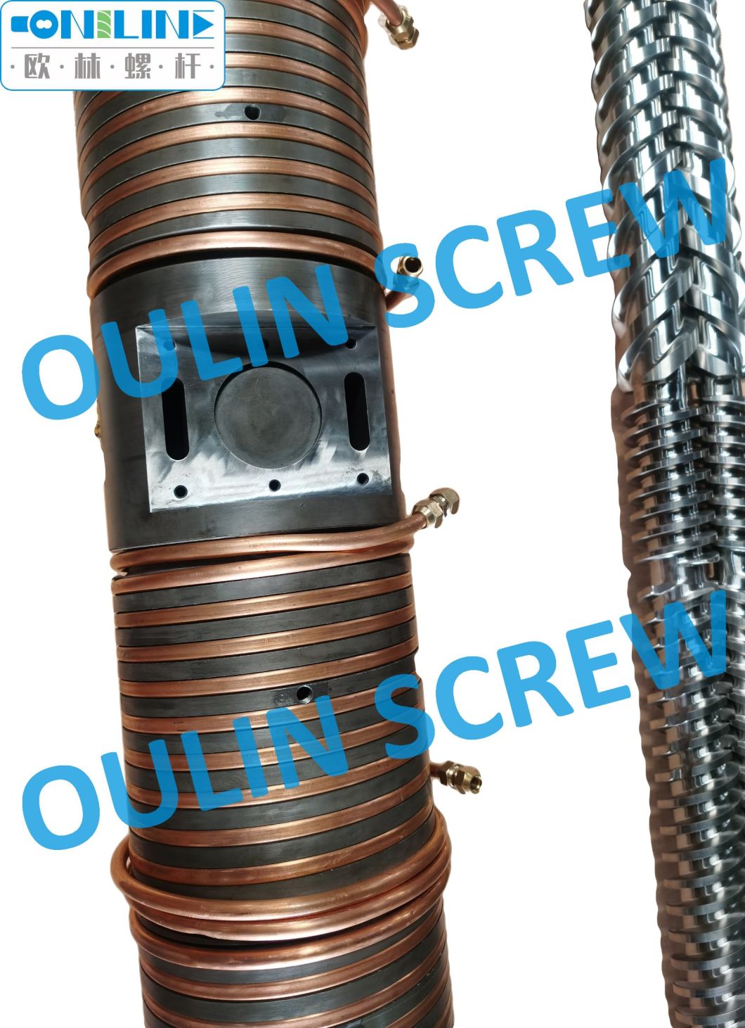 Bausano MD88 Parallel Twin Screw Barrel for Rigid PVC Profiles