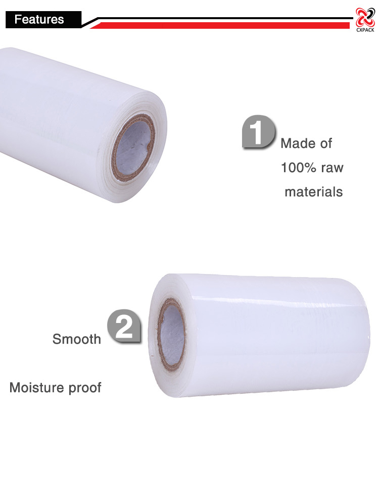 clear pallet stretch wrap cling film