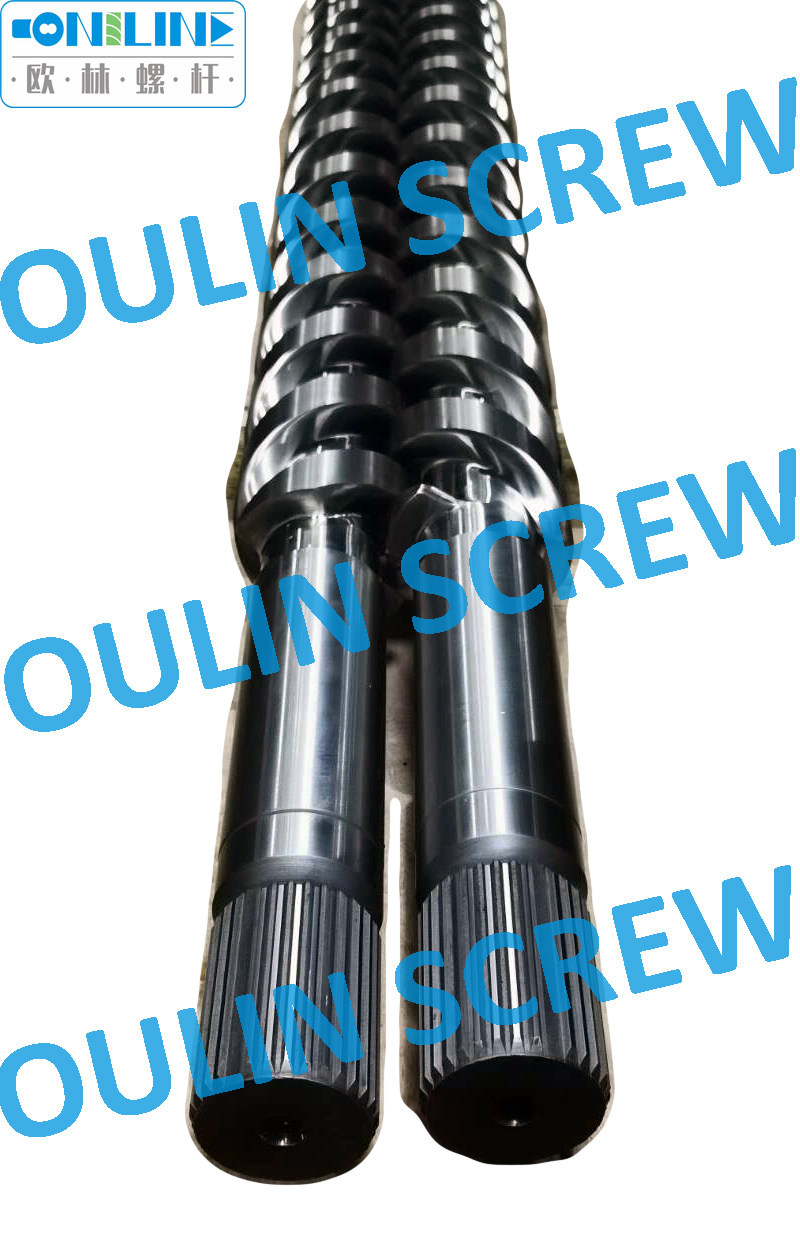 Cincinnati Argos Twin Parallel Screw and Barrel for PVC Profile Extrusion