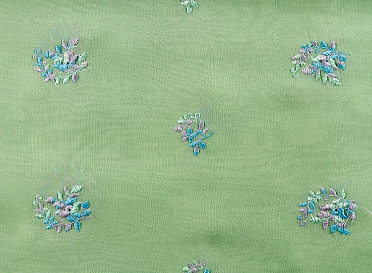 custom plain chiffon fabric