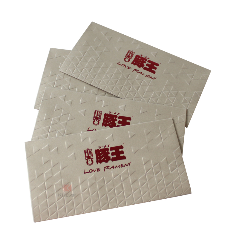 Personal Design Gold Stamping Paper Envelopes