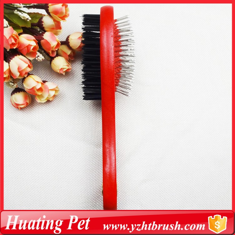 double use pet brush