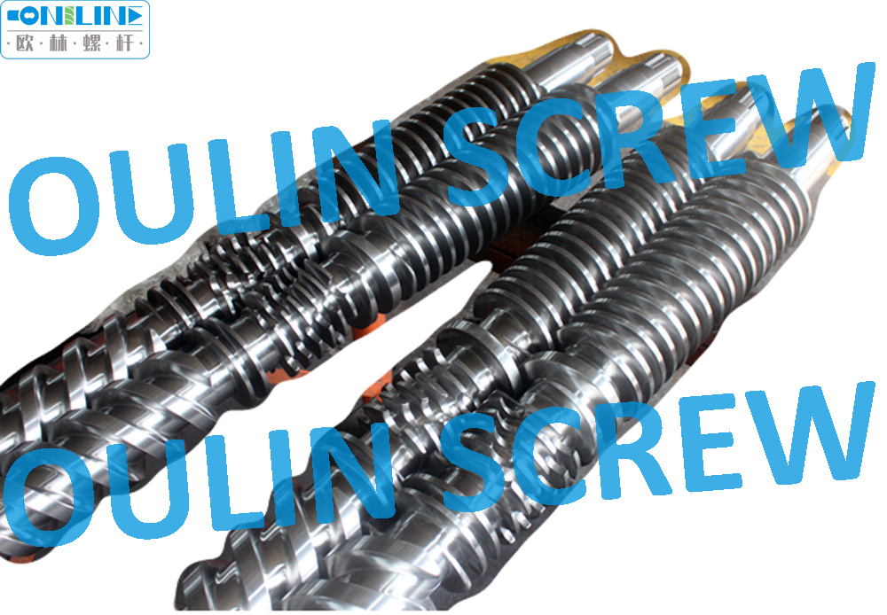 Jwell 55/110, 55/120 Twin Conical Screw Barrel for PVC Machine