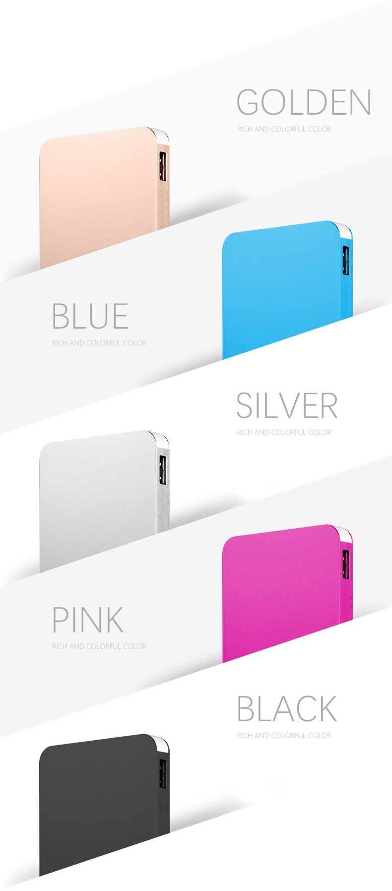 Aluminium Power Bank Aluminium Power Bank