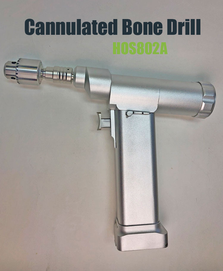 large torque medical cannulated bone drill