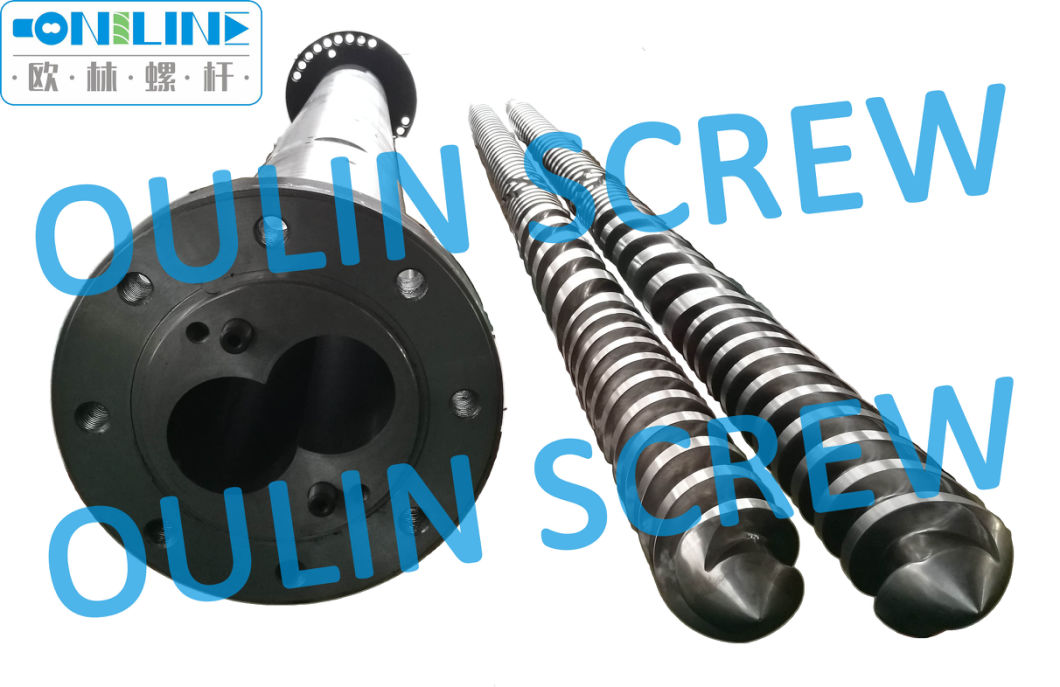 Counter-Rotating Twin Extrusion Screw Barrel for Spc Floor, Wall Board