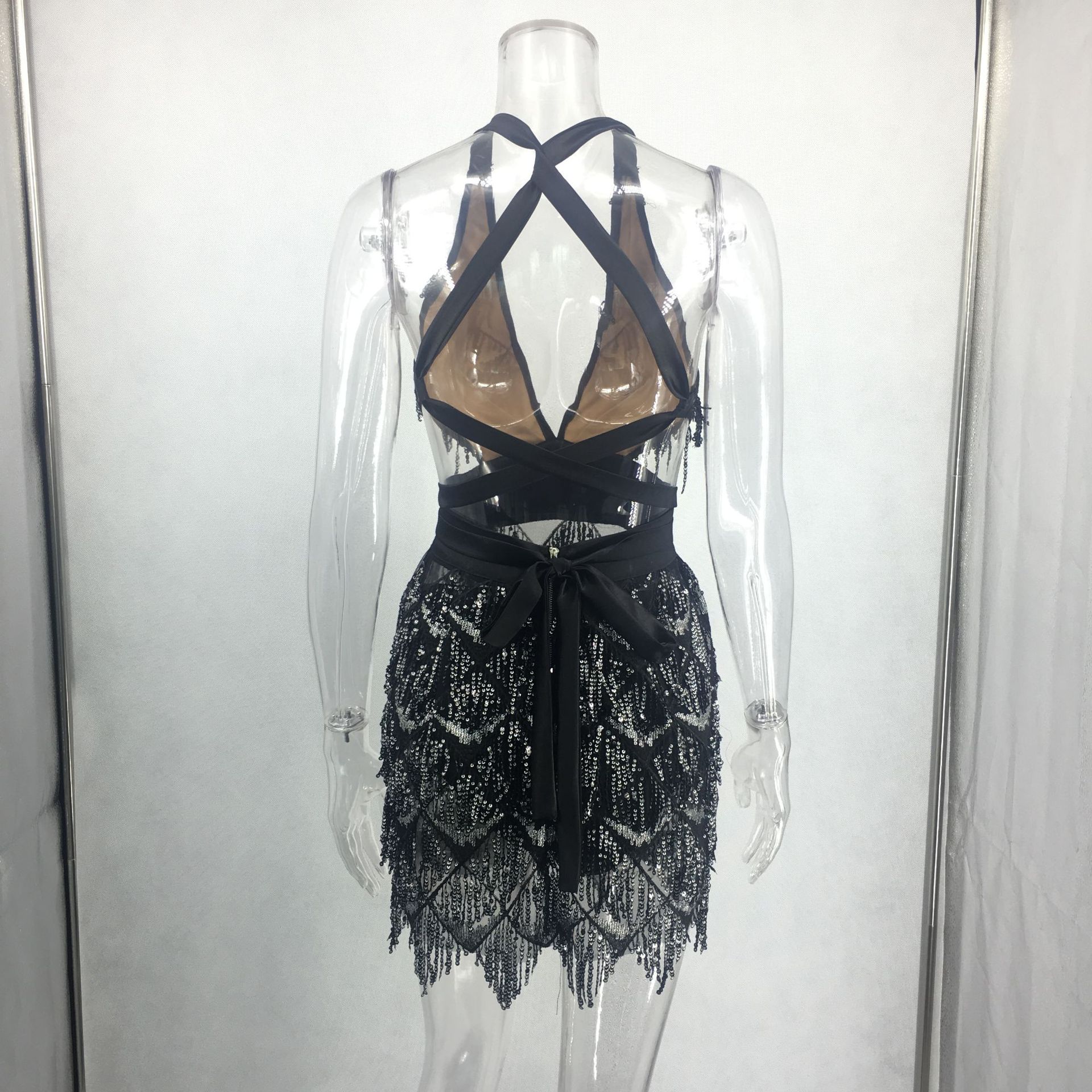 Sequin Sexy Sequins Dress Women