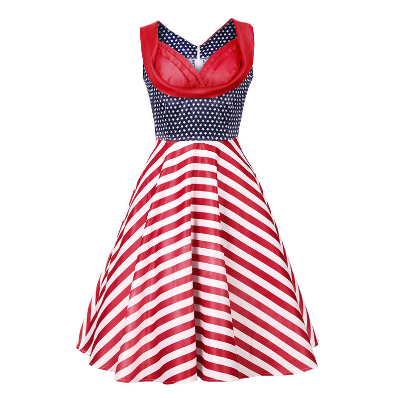 Women Retro Vitnage Dress