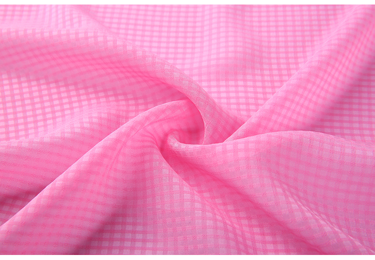 Flat 160D Polyester CEY Jacquard Woven Ladies Fabric 3