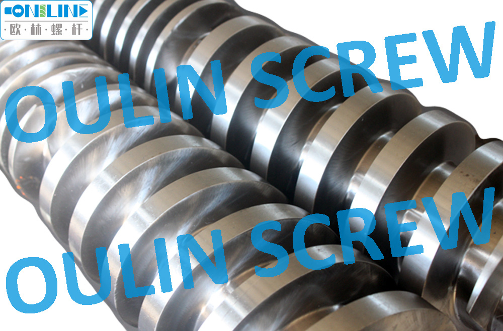 Cincinnati Titan68/147 Twin Conical Screw and Barrel for PVC Extrusion