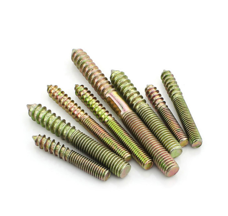 Double Head Thread Dowel Screw