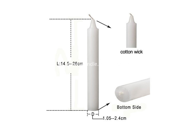 Paraffin Wax Stick Candle Paraffin Wax Stick Candle