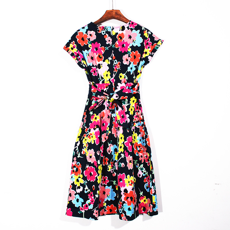 Ladies Printing Casual Dress
