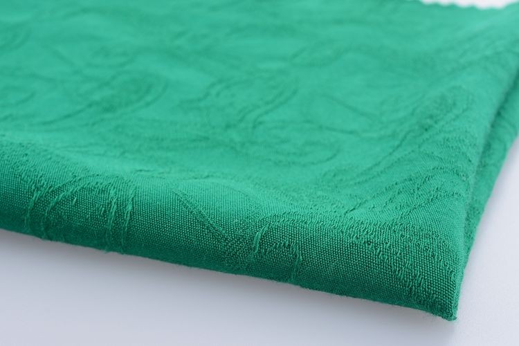 High quality rayon jacquard fabric