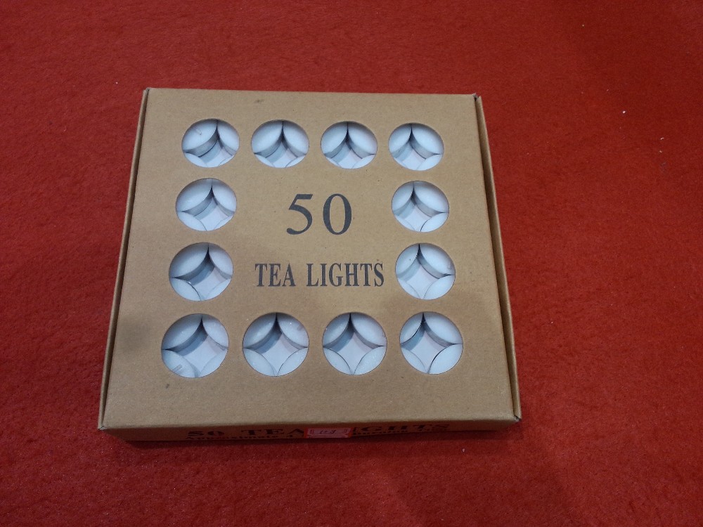 Box Tealight Candles 