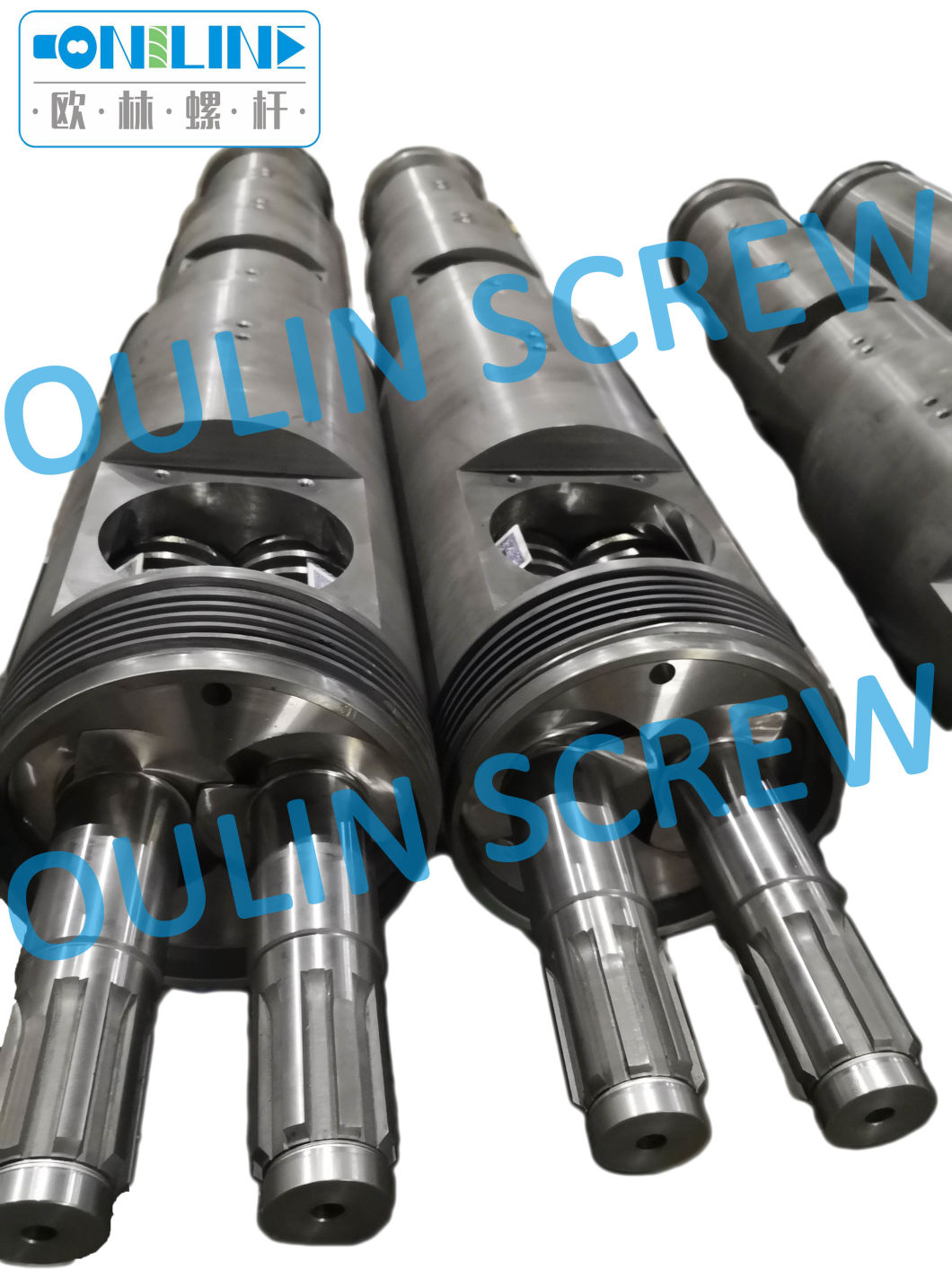 65/132 Twin Conical Screw and Barrel for PVC Sheet